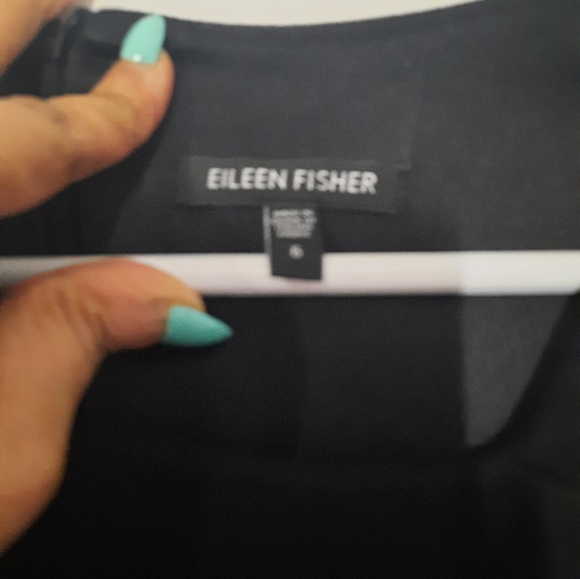 Simple EILEEN FISHER, LBD ( little black dress) SZ 6 - Picture 4 of 4
